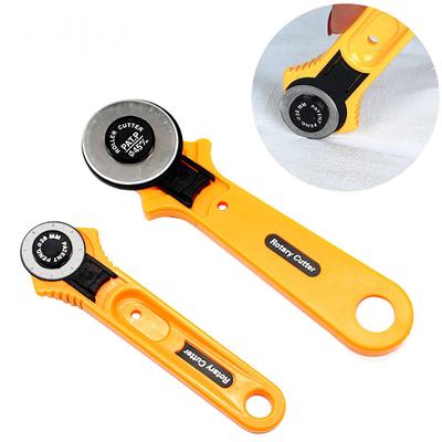 28/45mm Sewing Roller Wheel Knife Cloth Cutter Leather Paper Fabric Craft Fabrics Knife Rotary Cutter Cutting Sewing Accessories