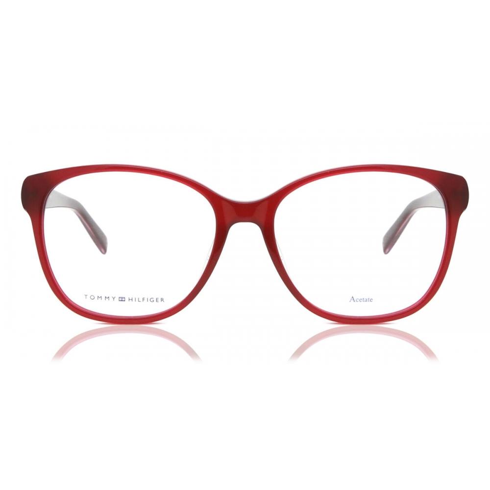 

Tommy Hilfiger Th 1780 Dxl Women Eyeglasses Burgundy Glitter/54
