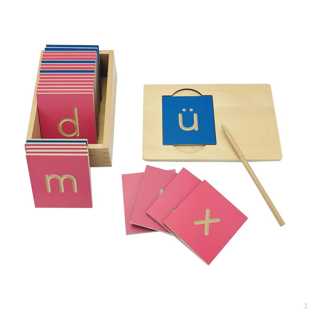 Children Chinese Letters Board Strokes Alphabet Tracing Tool Recognition Educational Toy for