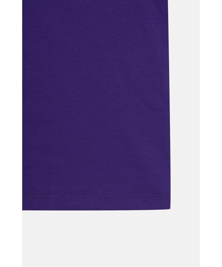 Koolongseupocheu Women'S Mossplex Sorona Wappen Round Neck Short Sleeve T-Shirt Tvtcm26612Pur