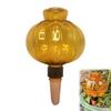 Slow Seepage Self Watering Plant Waterer Lantern Shape Clear Reservoir Plant Watering Spike Plastic Body Large Opening
