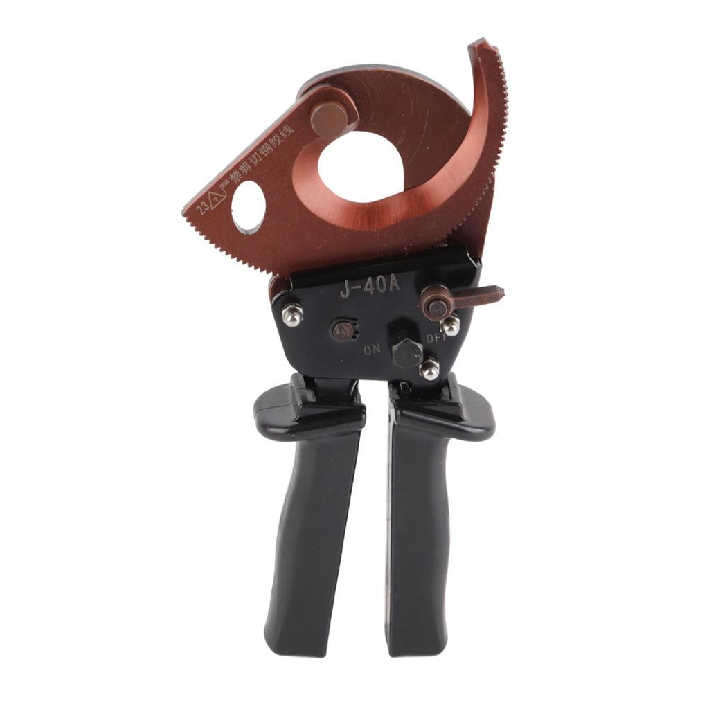 J40A 300mm2 Ratchet Industrial Grade Cable Scissors Hardware Hand Operated Cutting Tool