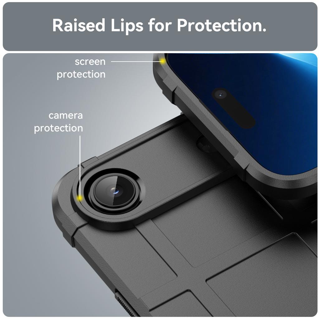 For iPhone 17 Air Case Grid Design Soft TPU Scratch-Proof Phone Cover