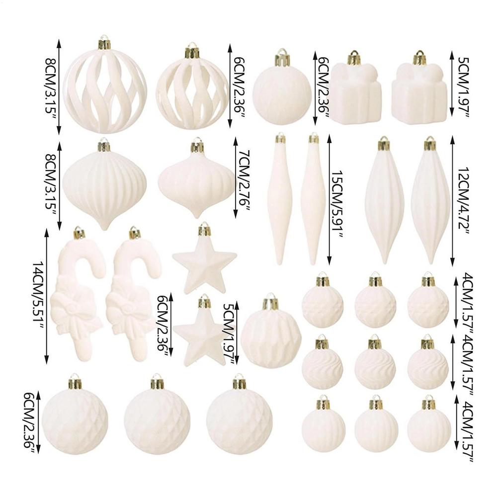 Velvet Christmas Ball Ornaments Shatterproof Home Decoration Bulbs Velvet Christmas Tree Decorations For Indoor Outdoor Yard бежевый