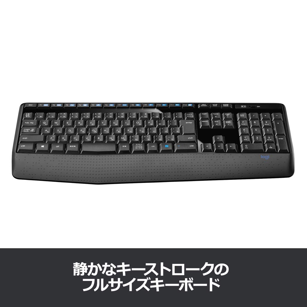 Logitech Wireless Mouse and Keyboard Combo MK345 (Authentic Japanese Product)