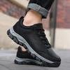 Fashion Men's Hiking Shoes Luxury Brand Casual Shoes Outdoor Non-slip Trekking Shoe Lace Up Vulcanized Shoes for Men Large Size Sneakers