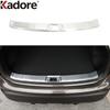 Rear Trunk Bumper Cover Trim For Nissan Qashqai J11 2014-2016 2017 2018 Steel Car Tailgate Door Sill Plate Guard Accessories