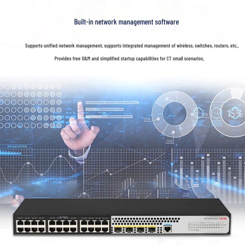 H3C S5120V3-28P-EI-H1 24-Port Gigabit Managed Ethernet Switch
