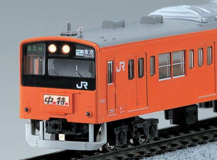 

KATO N Gauge 201 Series Chuo Line Color Set Model Train Add-On 4-Car 10-374