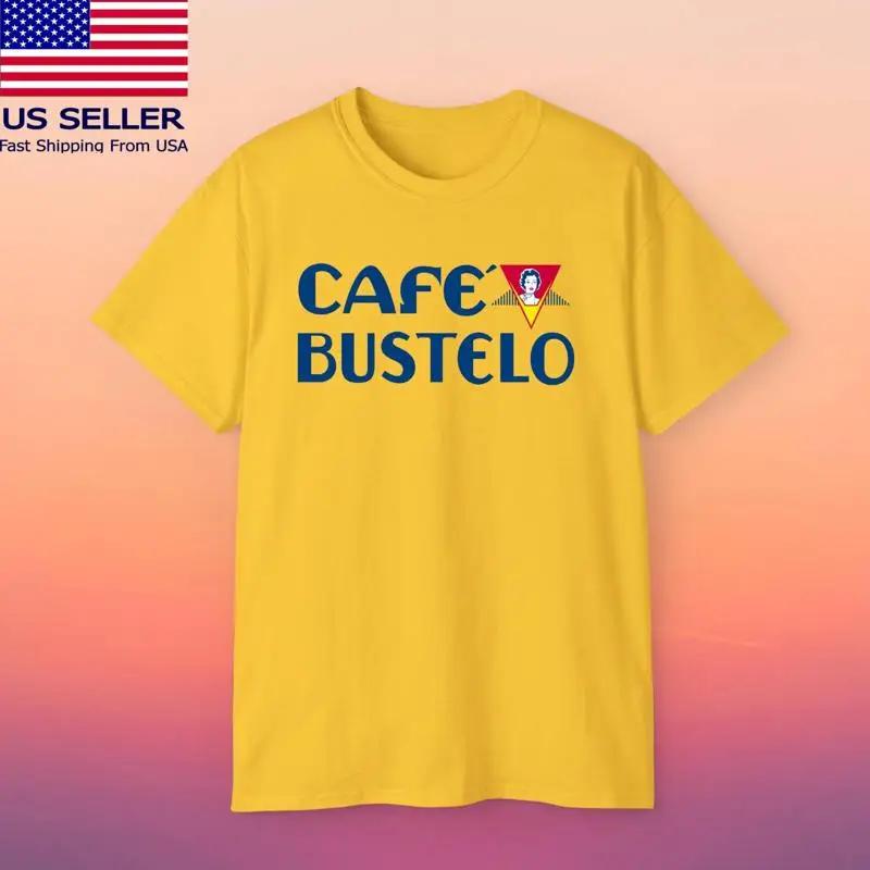Cafe Bustelo Unisexs Yellow T Shirt Size S 5xl