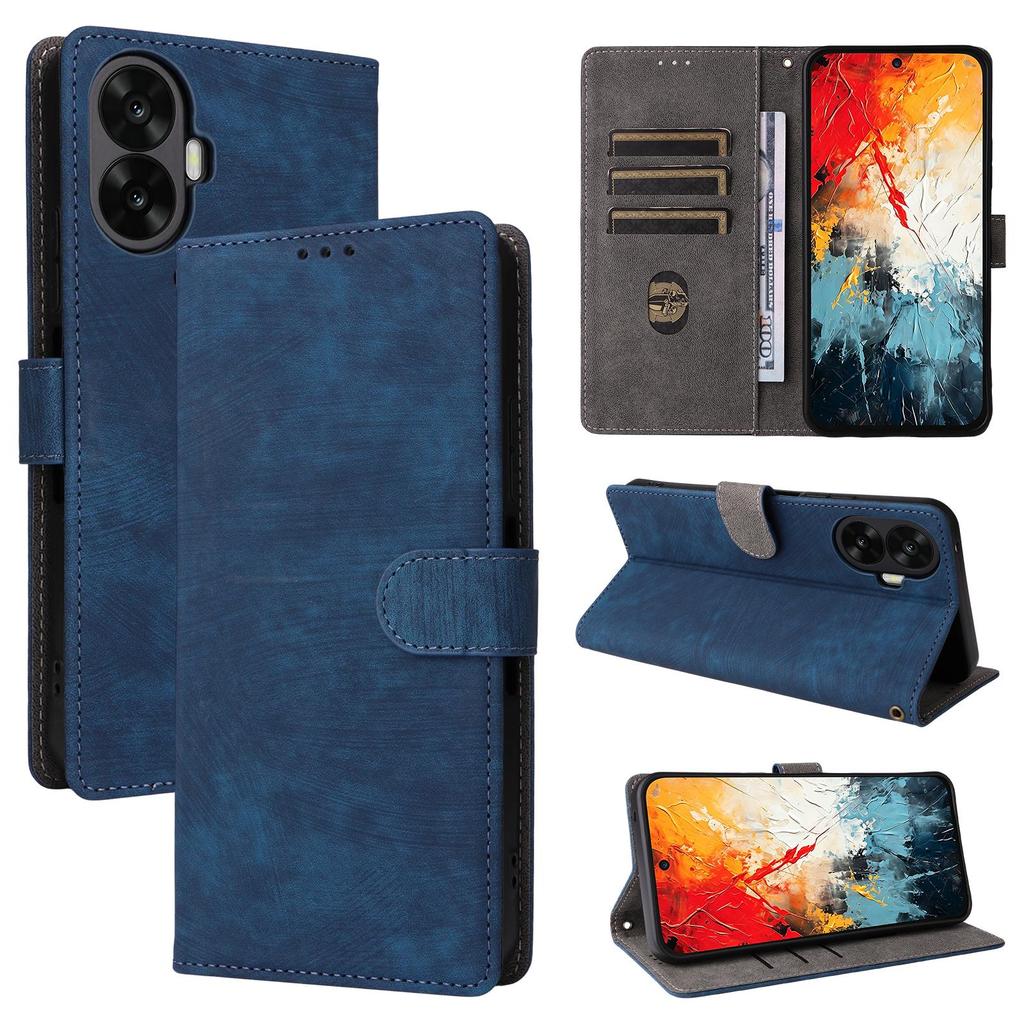 Flip Cover Compatible for TCL K70 NxtPaper 5G PU Leather Full-Body Protection with [RFID Blocking]