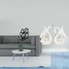 Iron Napkin Holder Multi Purpose Bill Cute Dog Paw Home Decor Stylish Organizer Tissue