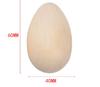 5/10Pcs Easter Wooden Eggs DIY Craft Ornaments 2026 Happy Easter Party Home Decoration Supplies Kids Handmade Gift Basket Filler