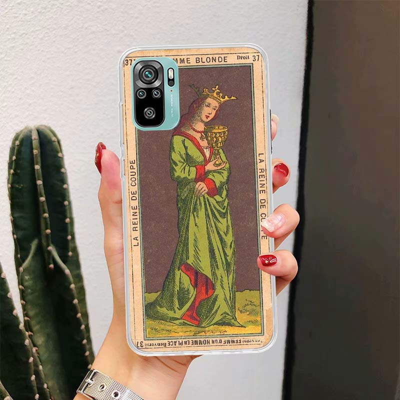 Tarot Cards Reading Art For Xiaomi Poco X7 X6 X5 X4 Nfc F7 Ultra F6 F5 Pro Phone Case F4 Gt F3 M6 M5 M4 M3 5G Fundas Cover Coque
