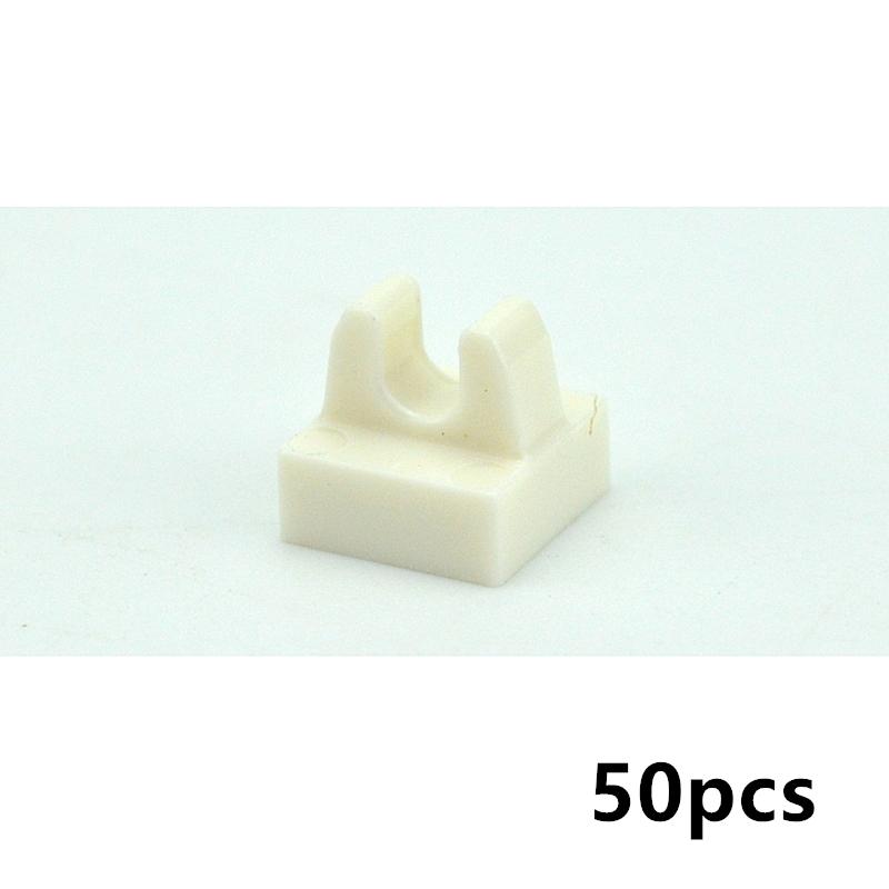 50pcs/lot 1x1Dots MOC Assembles Particles For 15712 2555 Building Blocks Educational Tech Parts Toys