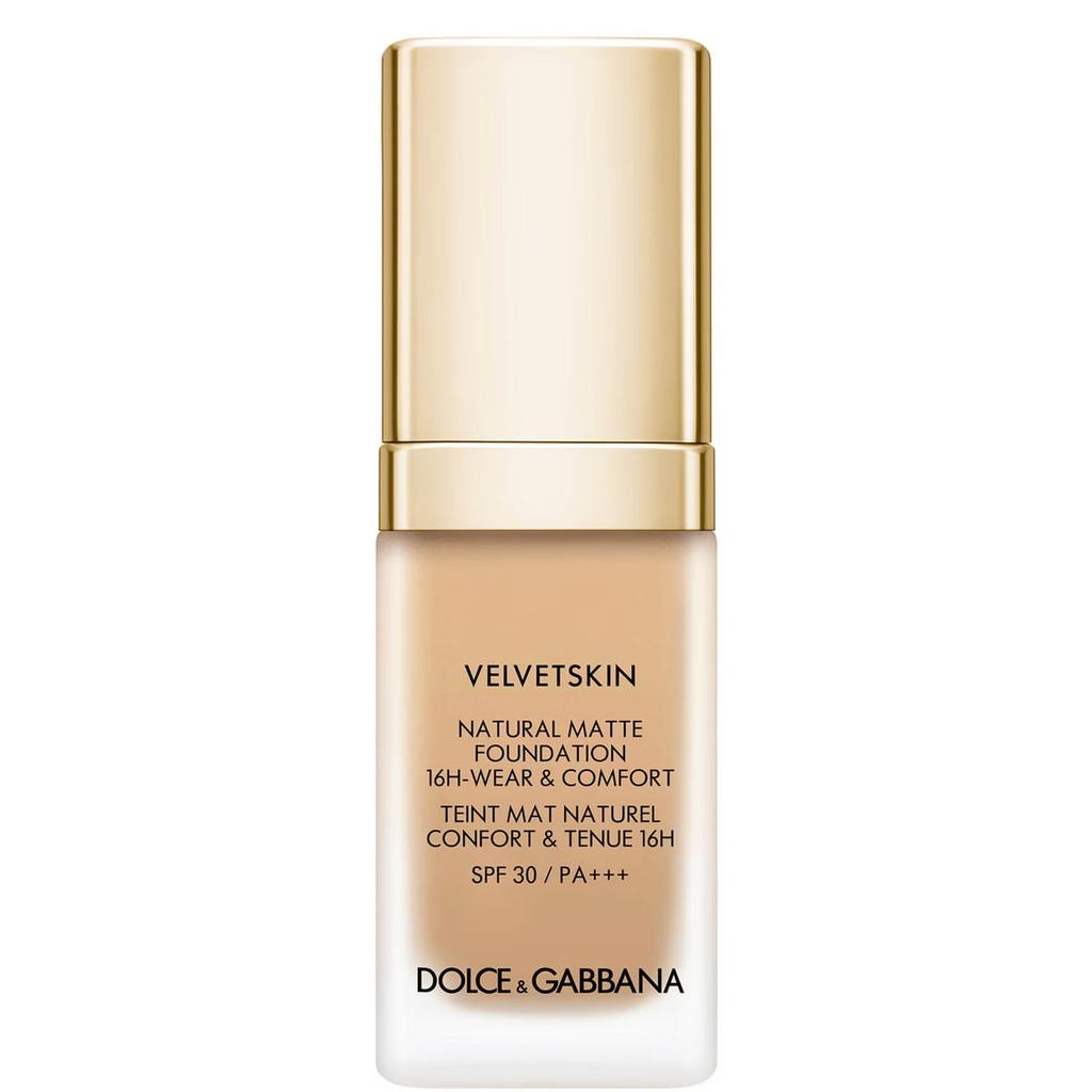 Dolce & Gabbana, Velvetskin, Matte, Liquid Foundation, 335, SPF 30, 30 ml