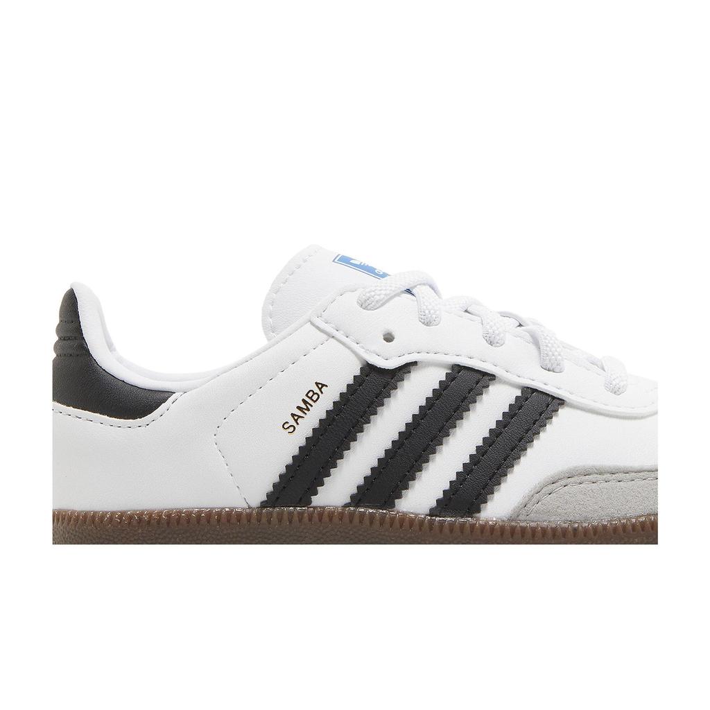 adidas Samba OG I 'White Black Gum' (Unisex) Cloud White / Core Black / Gum Toddler Shoes GZ8347