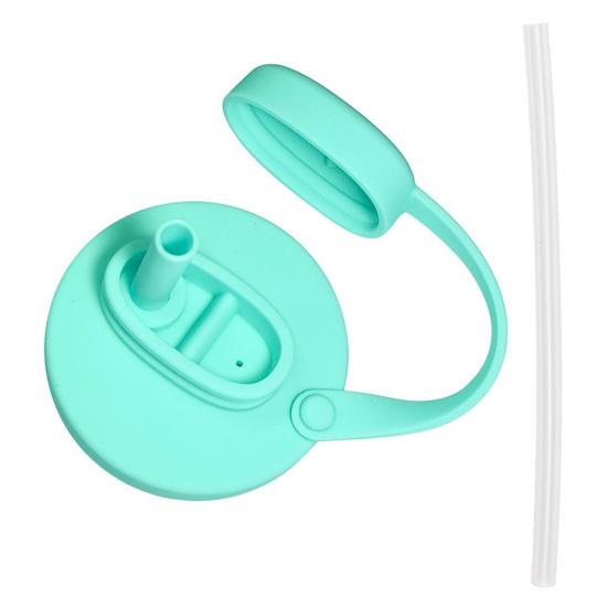 Yousheng Cup Lid Anti-Spill Design Prevents Spills Perfect Fit Straw Cover Food Grade Silicone Beverage Can Lid