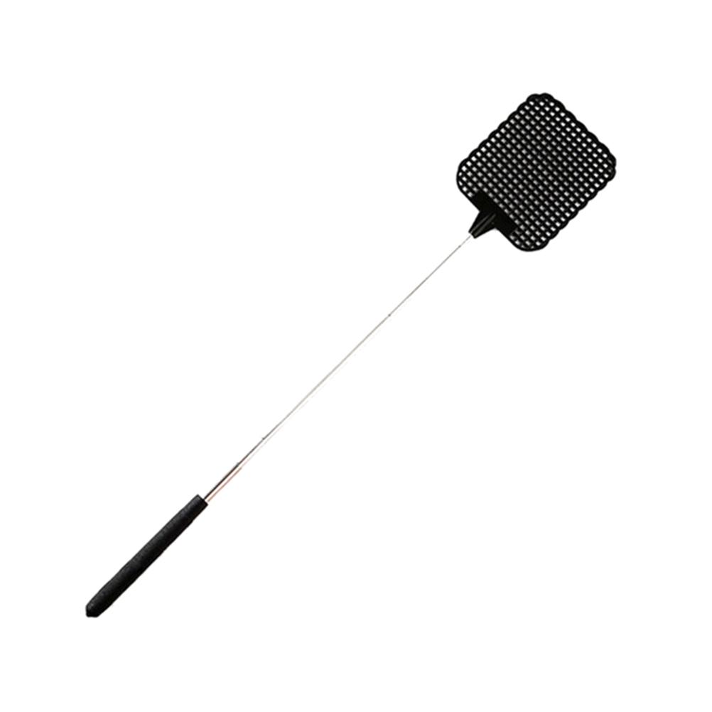 4 Pcs Plastic Telescopic Extendable Fly Swatter Stainless Steel Telescopic Rod Flapper Mosquito Bug