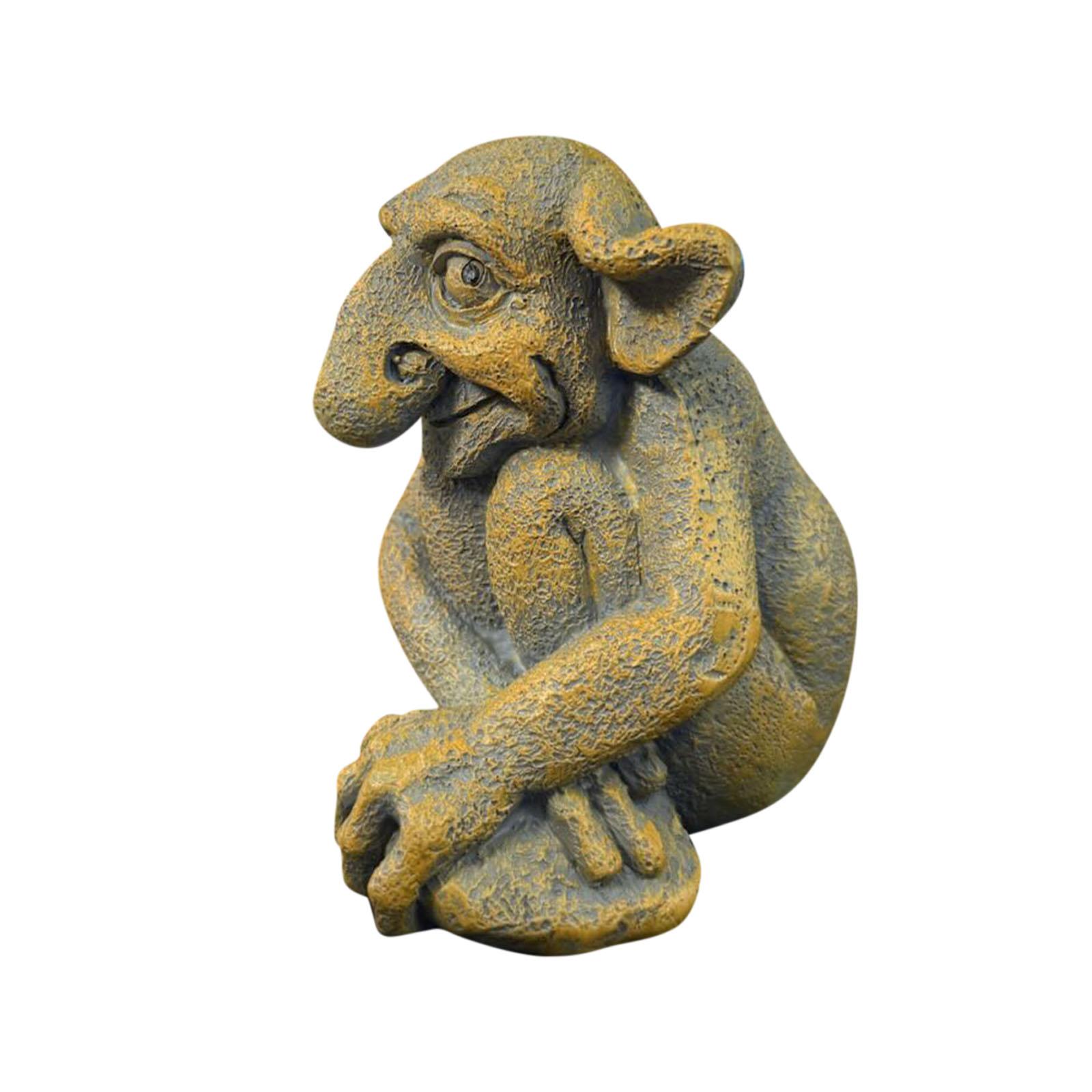 

Статуя горгульї Пустотливий дім друзів Прикраса дому та саду