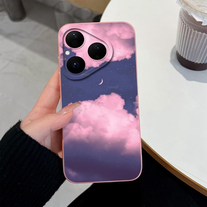 Beautiful Butterfly Flowers Fashion Case For Huawei Pura 80 Pro Plus Honor X7d X9d X20 V40 Phone Cover Liquid Silicone Anti Slip Shell For Huawei Capa