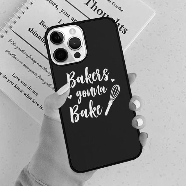 Bakers Gonna Bake phone Case Cover For iPhone 17 Air 16 15 14 Plus apple 16 11 12 13 Pro Max coque