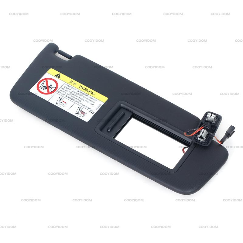 Car Front Sun Visor Panel With Makeup Mirror For VW Golf 7 2013- Jetta MK7 T-Cross Passat B8 CC E-Golf T-Roc 5GG857551