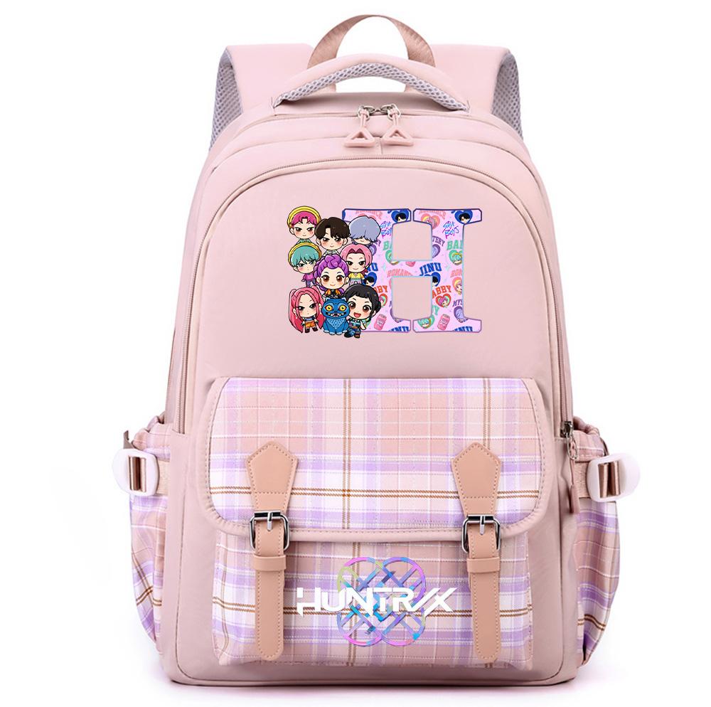 26 Liter Angielski K-Pop Nadrukowany Plecak o Dużej Pojemności dla Nastolatków Uczennic Uczniów Torba Szkolna Torba na Książki Damska Wodoodporna Torba Podróżna Mochila Prezent dla Dziecka