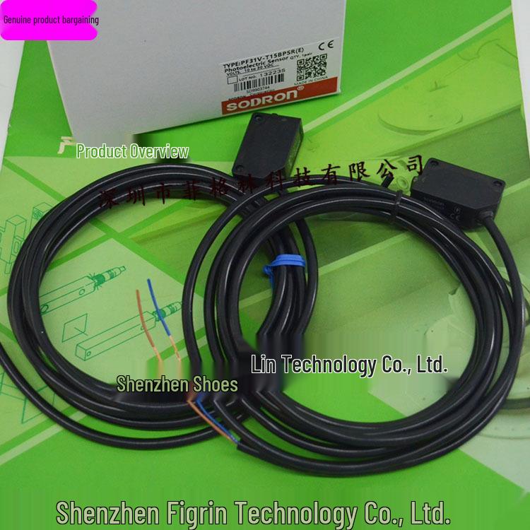 PF31V-T10BNS + PF31-T10BE SODRON Photoelectric Sensor [Authentic] Photoelectric Sensor with Bracket