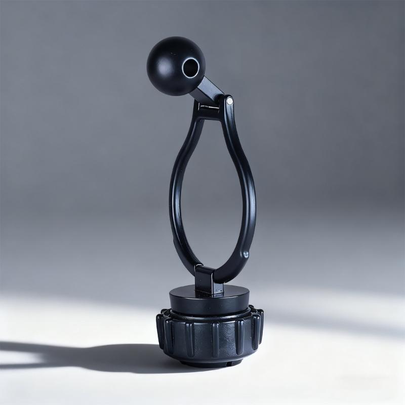 17mm Ball Head Extension Rod for Desktop Tablet Holders Magnetic Phone Mounts 360 Degree Rotating Aluminum Extender Arm