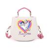 Kids Girls Kpop Rumi Zoey Mira Printed Student Lightweight Crossbody Bag Casual PU Shoulder Bags