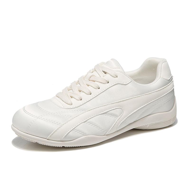 Augustus Dengde Training Shoes Women's 2025 New Autumn Flat-bottomed Forrest Gump Shoes Student Sports and Leisure Little White Board Shoes