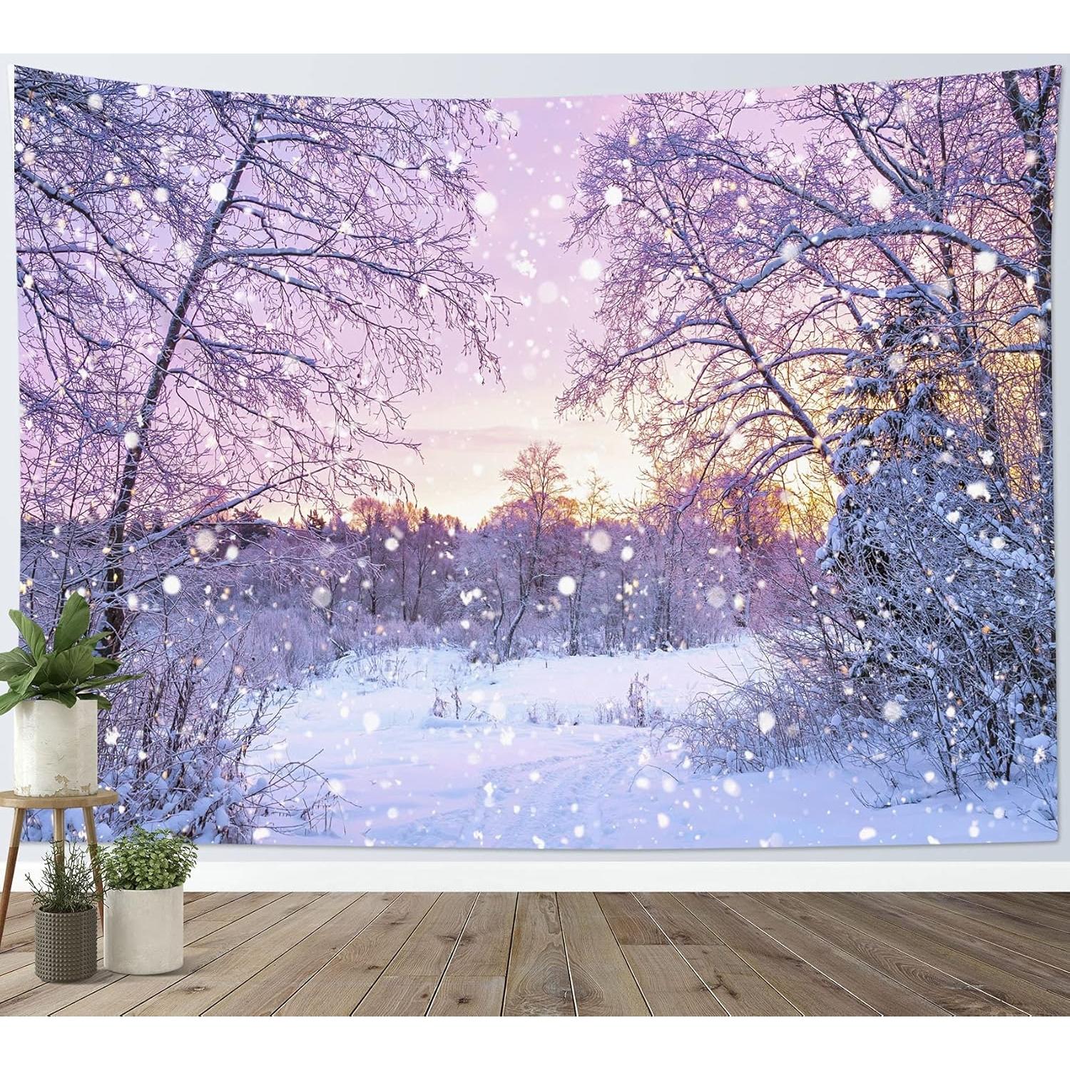 Tapestry Fairytale Winter Wall 75x100
