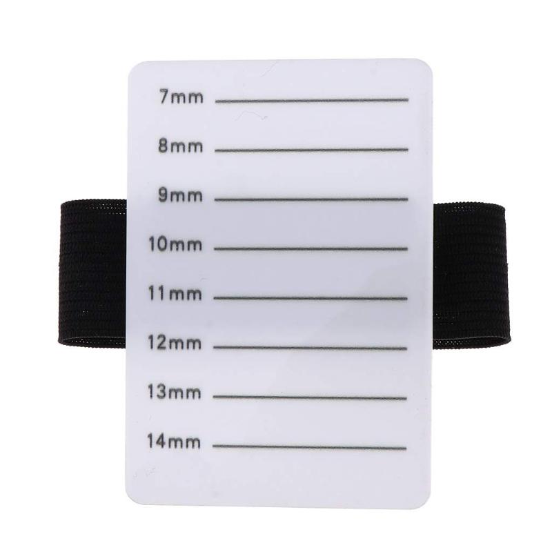 CNKESS Fake Eyelash Tray Strip Stand Acrylic Eyelashes Lashes Display Hand Plate Eye Lash Extension Grafting Stand Palette Tool