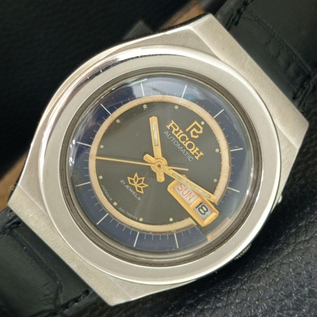 

АВТОМАТИЧНИЙ ВІНТАЖНИЙ RICOH R31 ЯПОНІЯ ЧОЛОВІЧИЙ З ОРИГІНАЛЬНИМ ЦИФЕРБЛАТОМ ГОДИННИК a704756-1