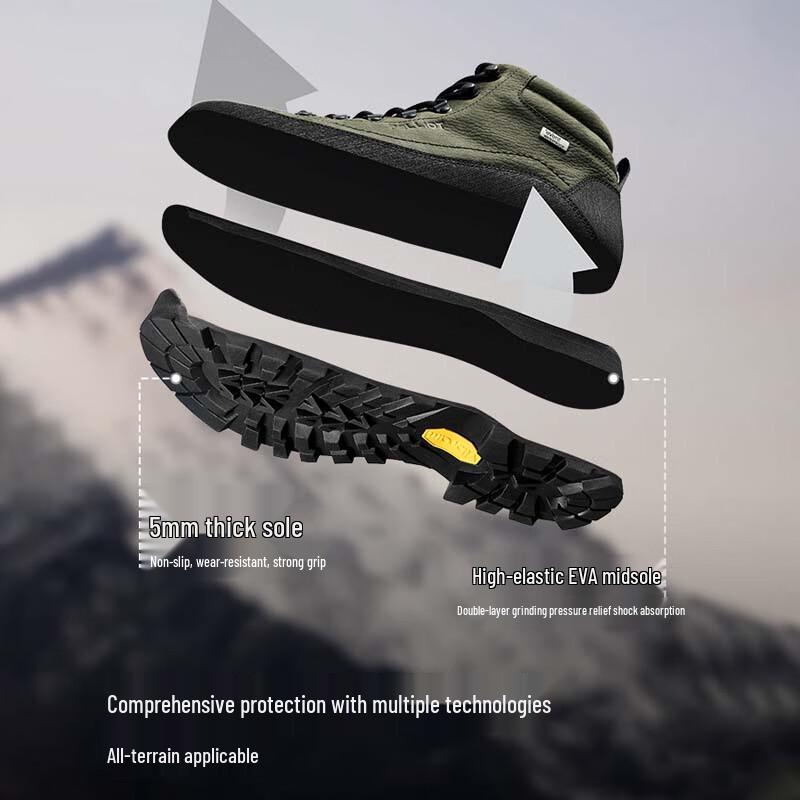 PELLIOT Women's Waterproof Lightweight Hiking Shoes