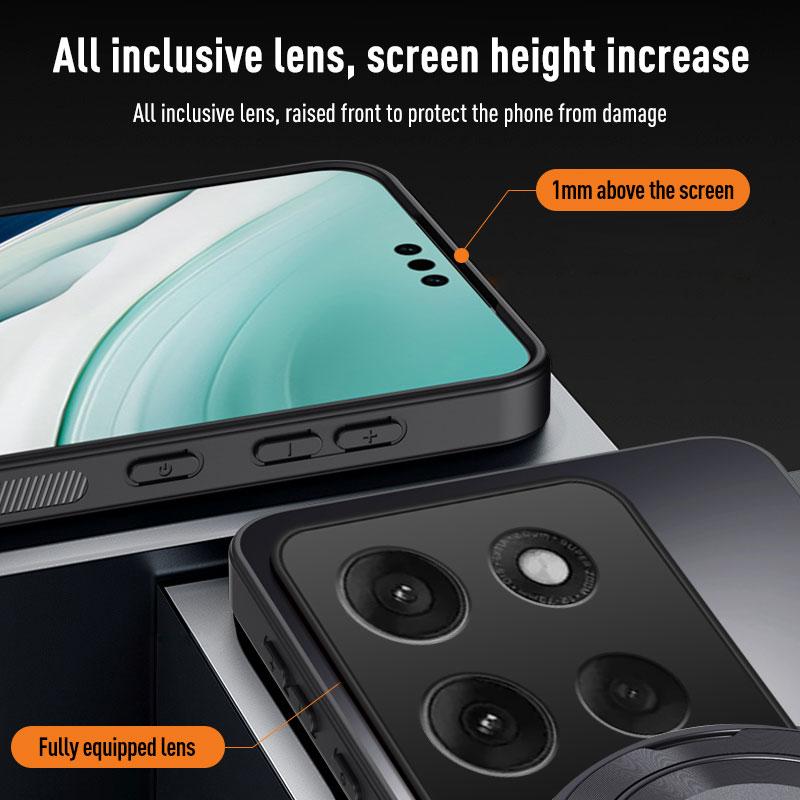 For Moto Edge 40 50 60 Stylus Fusion Pro Neo G85 G84 G14 G35 G55 G75 G15 G86 G56 Magnet Ring Stand Back Phone Case Protect Cover