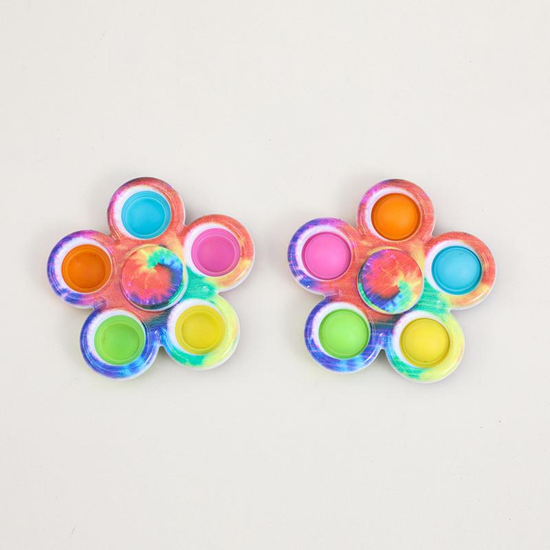 Spinner With Stressrelief Silicone Bubbles For Kids And Office Use Desk