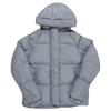 Jachetă Unisex Streetwear cu Glugă și Fermoar din Bumbac cu Imprimeu cu Litere Îmbrăcăminte Exterioară Casual de Iarnă