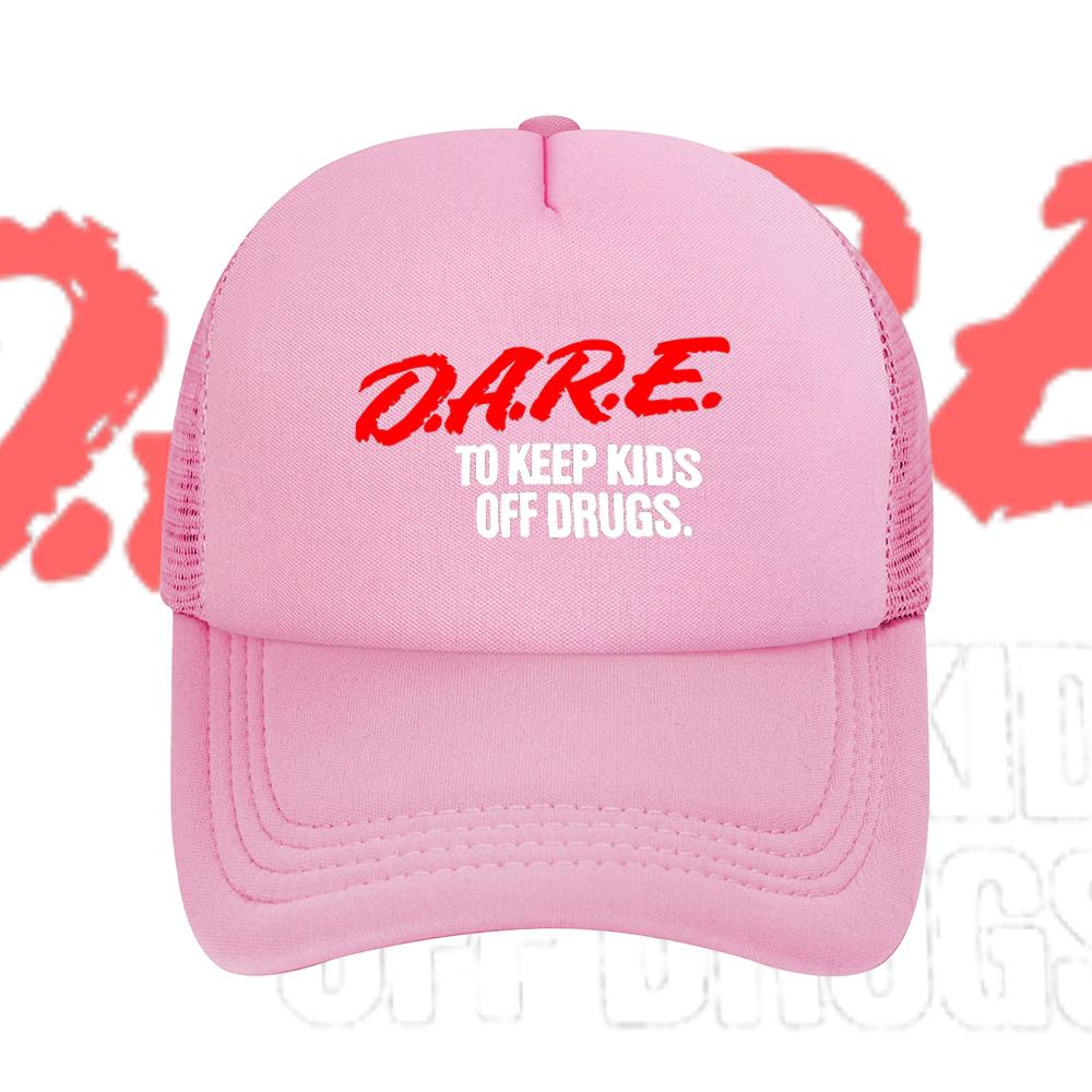 DARE Keep Off Drugs Young People Baseball Cap Anime Graphic Hats Adult Unisex Women Sports Outdoor