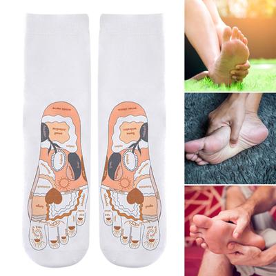 Acupressure Pen Foot Pain Relief Reflexology Foot Chart Socks Pressure Point Massage