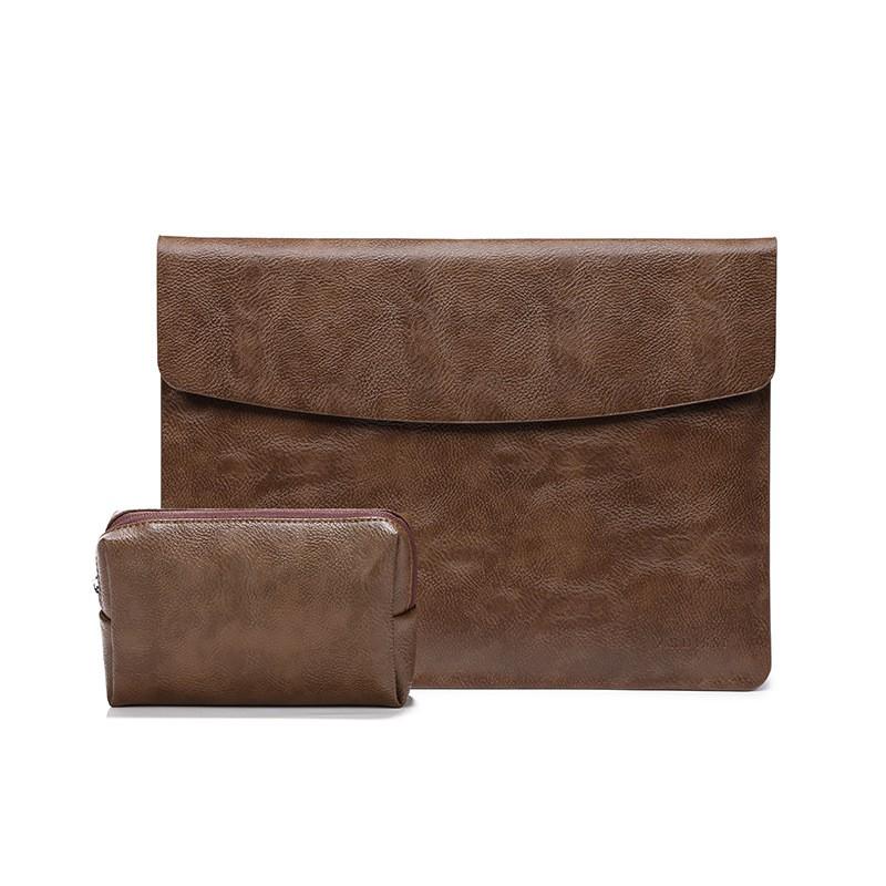 MacBook Sleeve 13 14 16 Inch Laptop Case With Oil-Edge Stitching M1 M2 Air Pro Protective Inner Bag