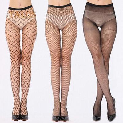 Women Sexy Fishnet Hollow Pantyhose Punk Stockings Stretchy Tights One Size Casual For Female