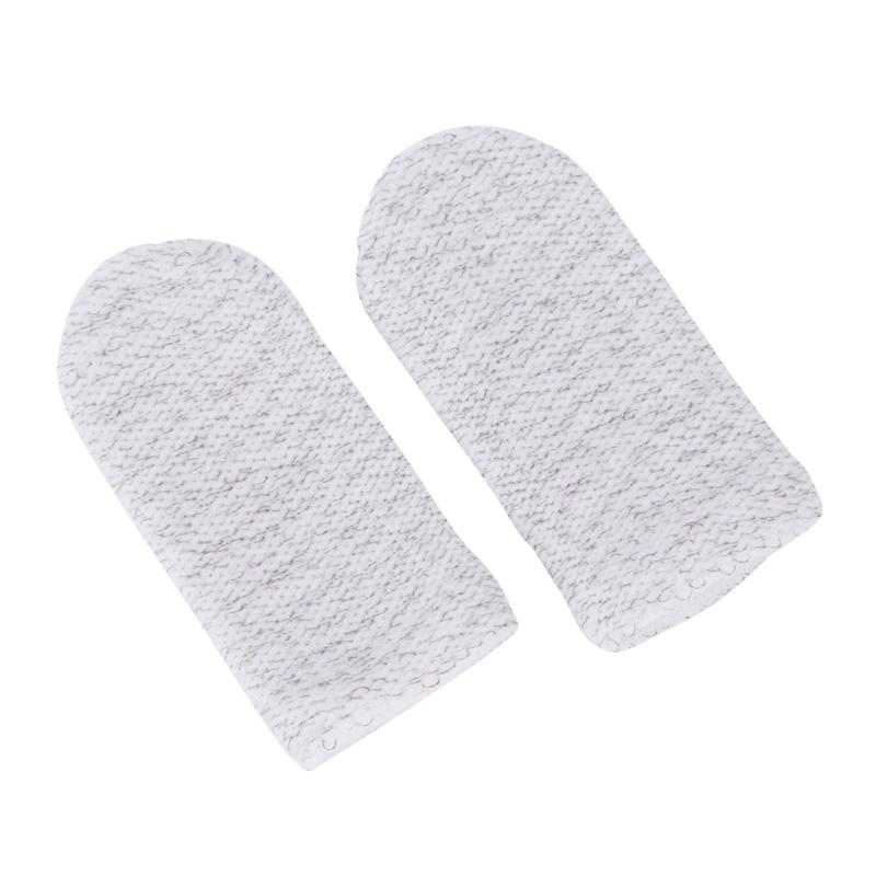 1 Pair Of Copper Fiber Finger  Cots Breathable Game Controller Finger Sleeve Anti-sweat Anti-scratch