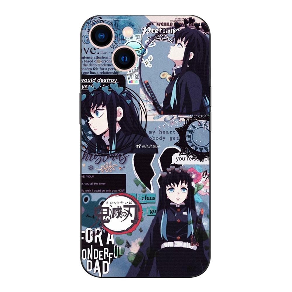 Black Tpu Case For Motorola Moto G31 G40 Fusion G41 G50 G51 edge30 G10 G20 G30 G100 5G G22   Tokitou Muichirou