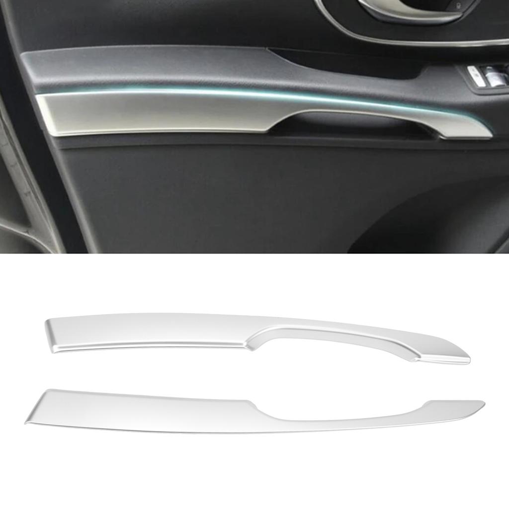 2 szt. Dekoracja Podłokietnika Drzwi Wewnętrznych Matowe Galwanizowane Dekoracja Podłokietnika Do Benz Vito W447 2014-2023