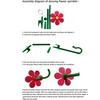 Crazy Daisy Dancing Sprinkler  Garden Water Spray Stake with Adapter  Lawn Yard Sprinkler for Kids and Pets Play Yellow