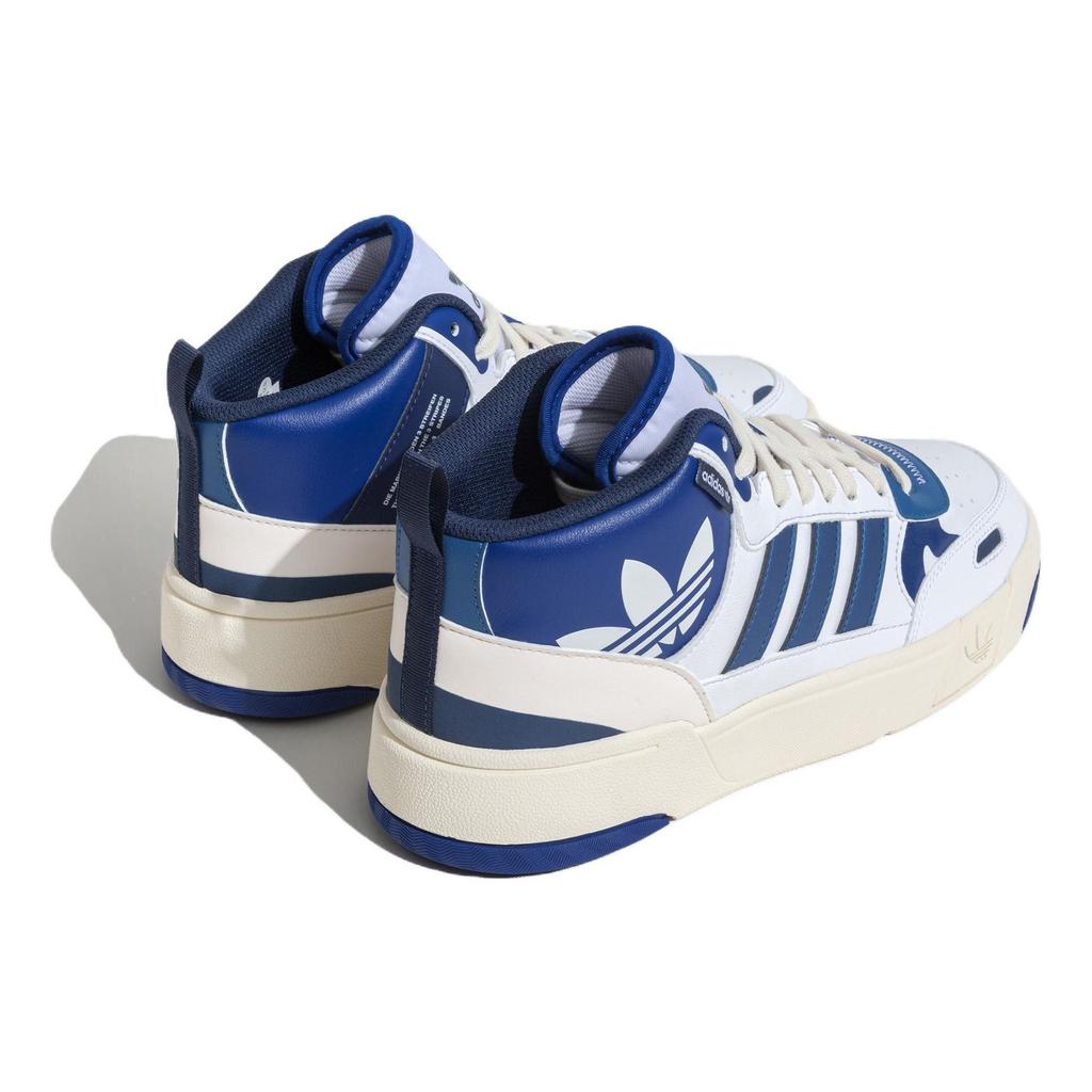 Adidas Originals Post Up Non-Slip Durable High-Top Skate Shoes Unisex Skate Shoes Blue White ID4092