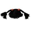 Breathable Baby Braid Wig Hat Windproof Newborn Headgear Fashion Kids Knitted Hat  Winter
