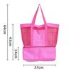 Thermal ulation Cooler Bag Clothes Cosmetic Organizer Waterproof  Food Drink Storage Bags Double Layed Mesh Tote Beach Bag